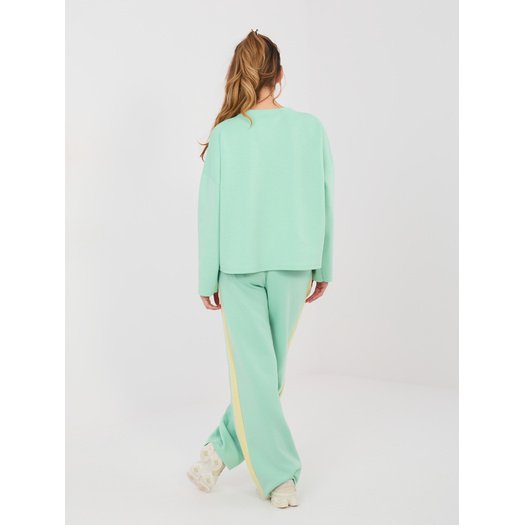 Spodnie dresowe-IT-DR-22220.88-jasny zielony 2