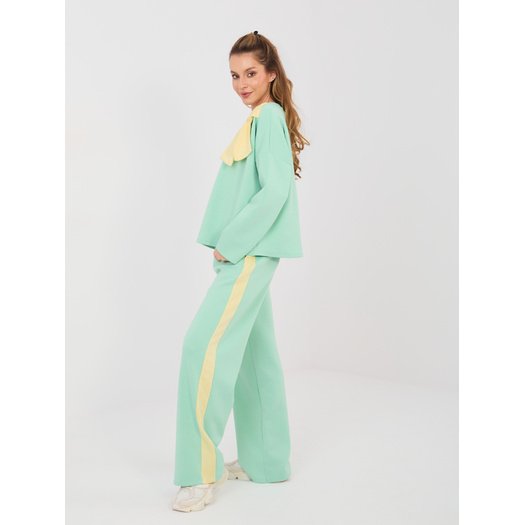 Spodnie dresowe-IT-DR-22220.88-jasny zielony 1