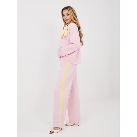 Spodnie dresowe-IT-DR-22220.88-jasny r&oacute;żowy