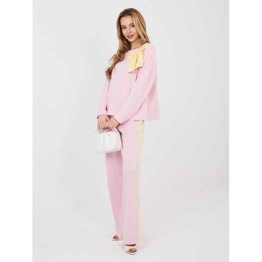 Spodnie dresowe-IT-DR-22220.88-jasny r&oacute;żowy 2