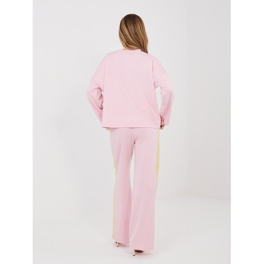 Spodnie dresowe-IT-DR-22220.88-jasny r&oacute;żowy 1