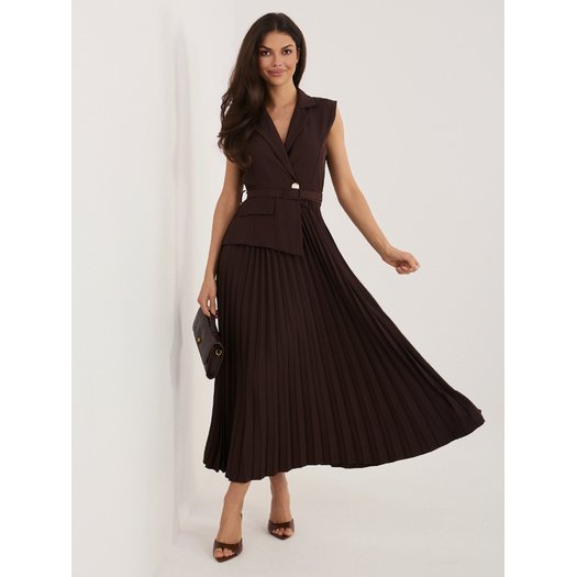 Sukienka-IT-SK-21558.03-ciemny brązowy 4