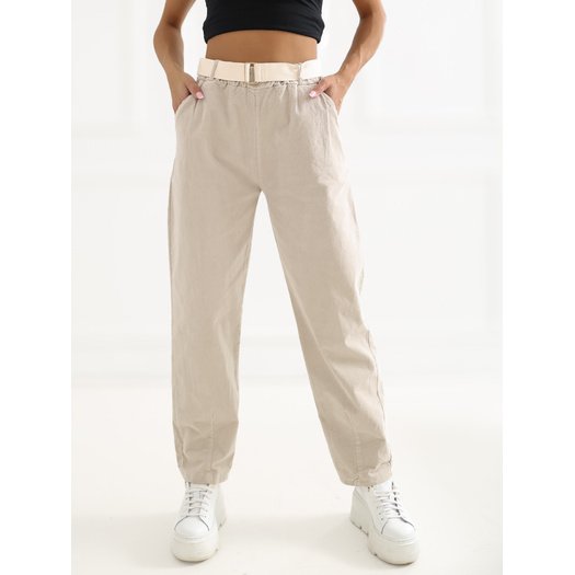 Spodnie-IT-SP-26016.85-beżowy 2