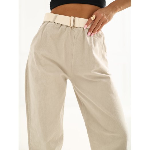 Spodnie-IT-SP-26016.85-beżowy 1