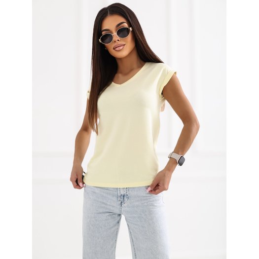 T-shirt-RV-TS-6108.04-jasny ż&oacute;łty