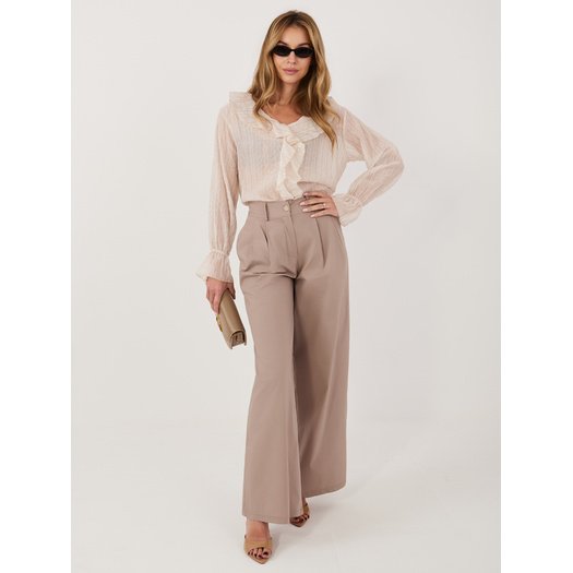 Spodnie-IT-SP-FL9006.92-ciemny bezowy 1