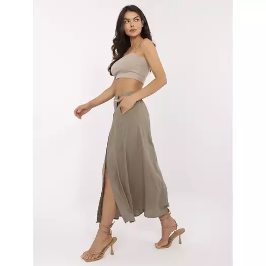 Spódnica-D73761M50222A-khaki