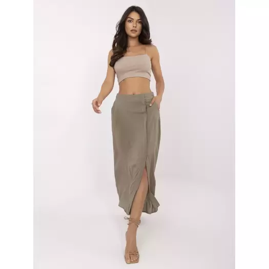 Spódnica-D73761M50222A-khaki