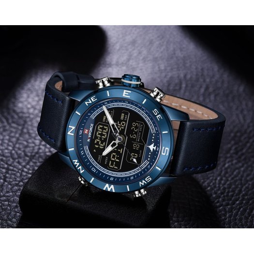 ZEGAREK MĘSKI NAVIFORCE - NF9144 (zn077e) - blue + box
