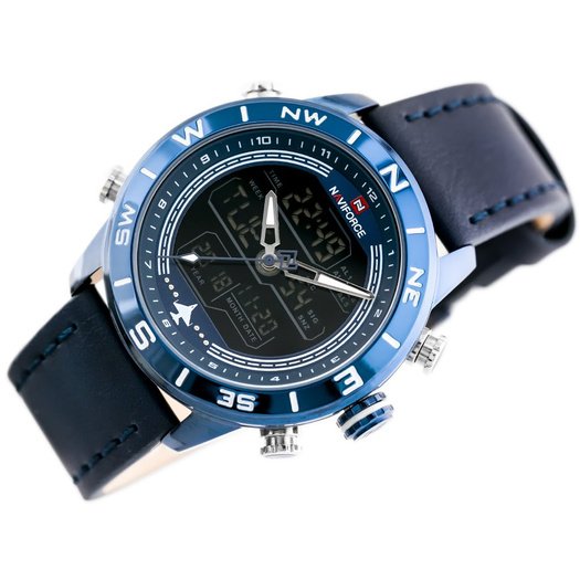 ZEGAREK MĘSKI NAVIFORCE - NF9144 (zn077e) - blue + box