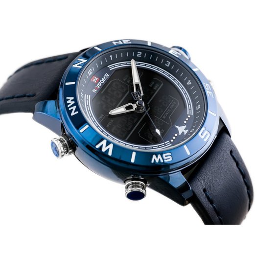 ZEGAREK MĘSKI NAVIFORCE - NF9144 (zn077e) - blue + box