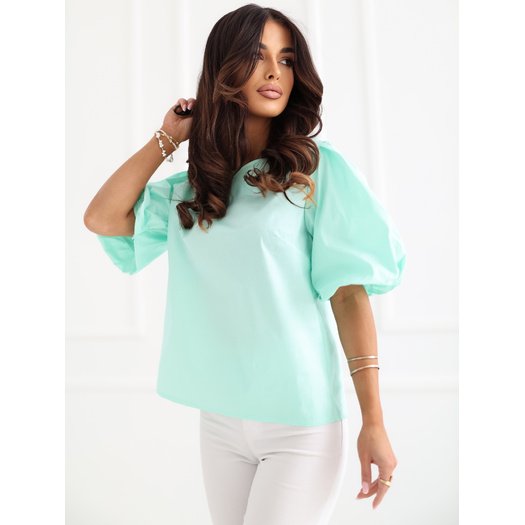 Bluzka-MI-BZ-3391.71-mietowy 1