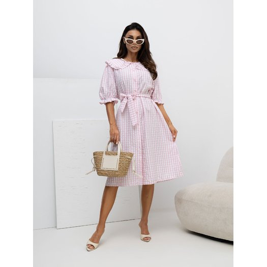 Sukienka-MI-SK-32807-1.17P-jasny r&oacute;żowy