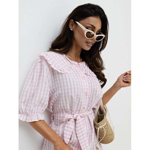 Sukienka-MI-SK-32807-1.17P-jasny r&oacute;żowy 3