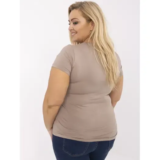 T-shirt-RV-TS-A556-1.17-ciemny bezowy 3