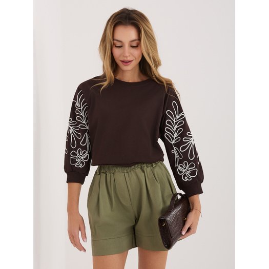 Bluza-RV-BL-A367-1.18P-ciemny brązowy 2