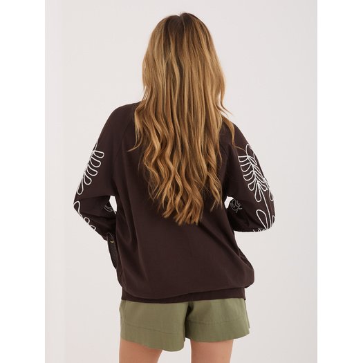 Bluza-RV-BL-A367-1.18P-ciemny brązowy 4