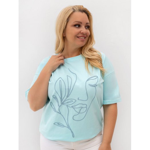 T-shirt-RV-TS-A1331.29P-mietowy