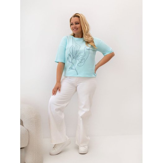 T-shirt-RV-TS-A1331.29P-mietowy 1