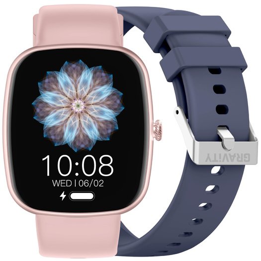 SMARTWATCH UNISEX GRAVITY GT18-3 - ROZMOWY BLUETOOTH, DODATKOWY PASEK (sg036c)