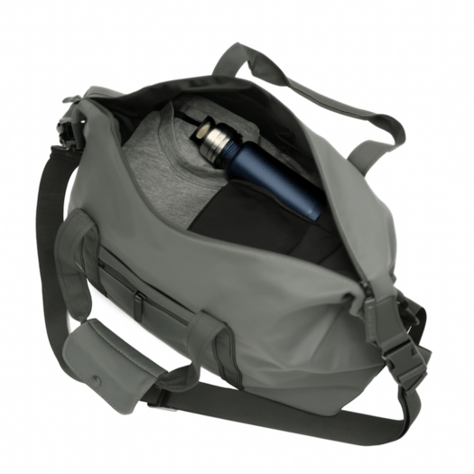 Weekendowa torba podróżna Solier S41 TRAVON Grey 1