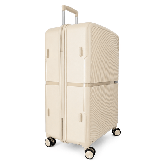 Extra-Large Solier XXL TORIDE 31  Beige PP Suitcase