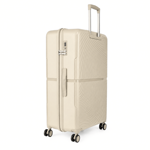 Extra-Large Solier XXL TORIDE 31  Beige PP Suitcase