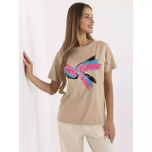 T-shirt-CLM-TS-1019.79-camelowy