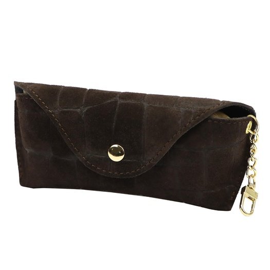 Leather Glasses Case Florence BRE-13 CROCO