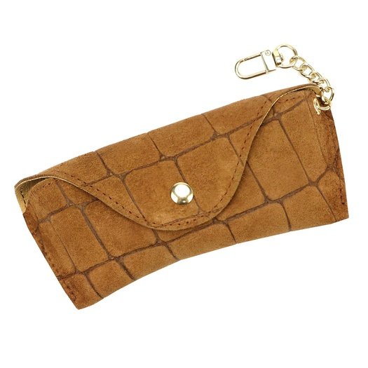 Leather Glasses Case Florence BRE-13 CROCO