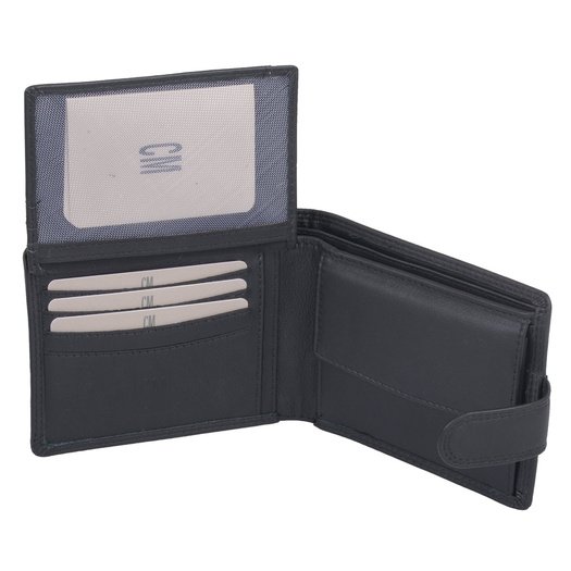 Piniginė vyrams CM 1651-65-01 - Juoda