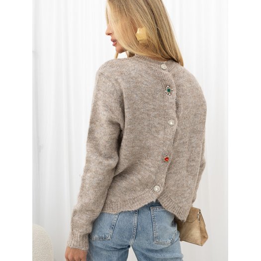 Sweter-IR-SW-RR986.22-beżowy