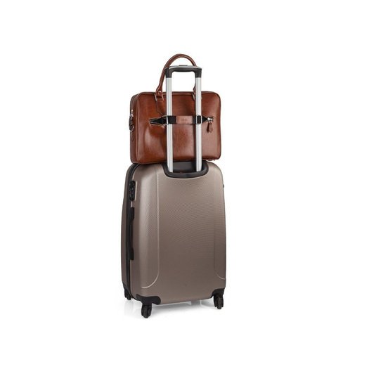 Laptop bag Solier SL23 vintage brown 19