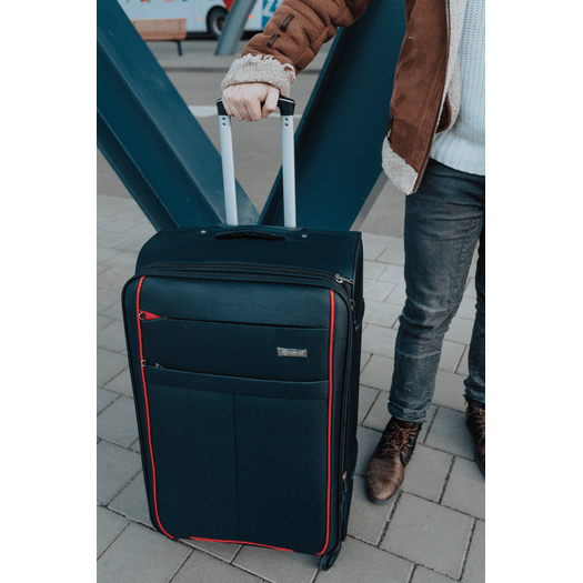 Liels viegls ladamin l Solier STL1311 - melns/sarkans 9