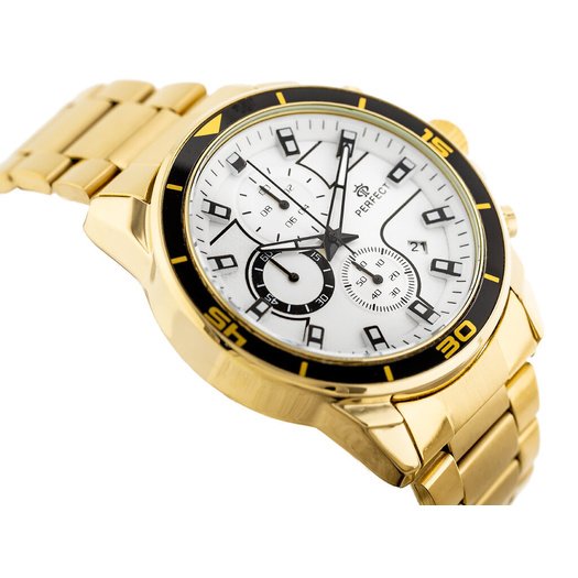 ZEGAREK MĘSKI PERFECT CH02M - CHRONORGAF (zp356d)