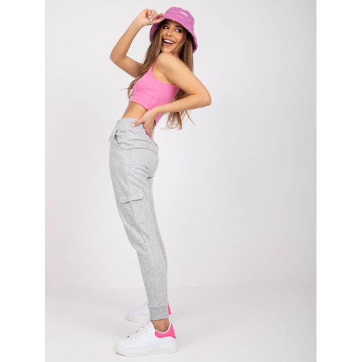 Sportinės kelnės-TW-DR-1035.38P-pilkos