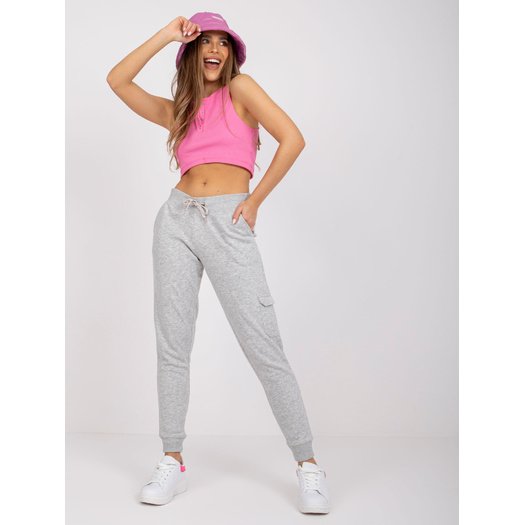 Sportinės kelnės-TW-DR-1035.38P-pilkos