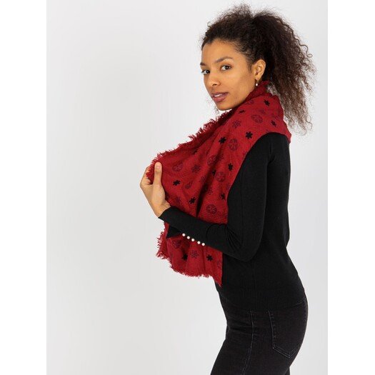 Bandana-AT-CH-23505-1,55-tamsiai raudona