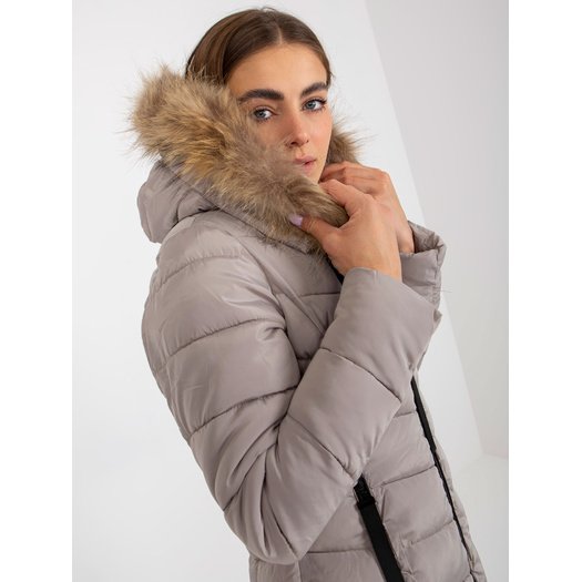 Striukė moterims-NM-KR-P22-6678-1.18P-ciemny bezowy