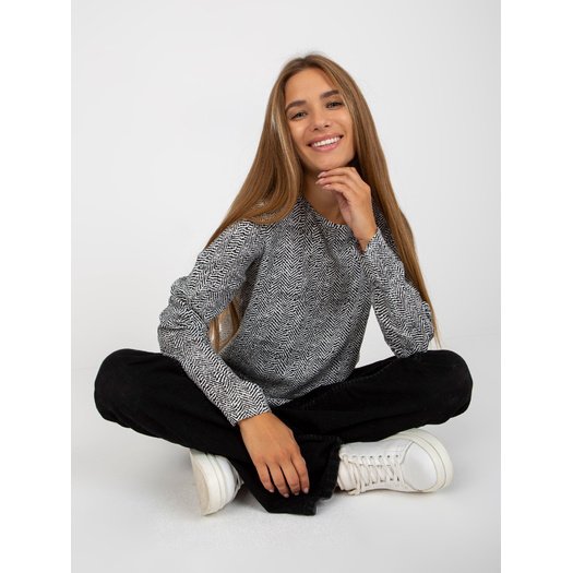 Palaidinė-D73771M10971AEN-juoda ir balta