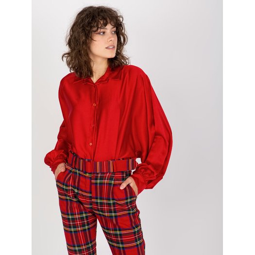 Koszula-DHJ-KS-15257.53P-ciemny czerwony 4