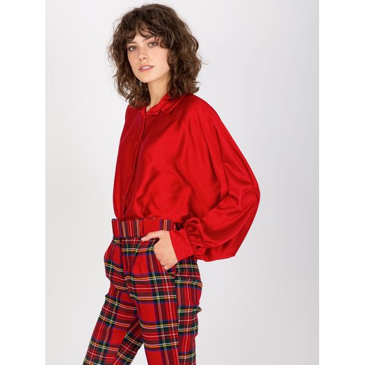 Koszula-DHJ-KS-15257.53P-ciemny czerwony 1