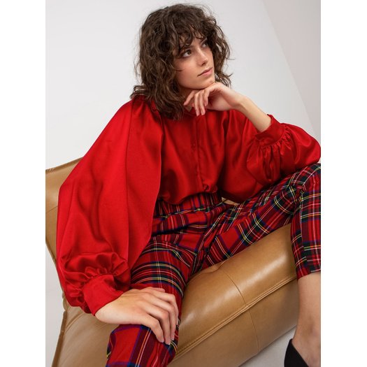 Koszula-DHJ-KS-15257.53P-ciemny czerwony 2