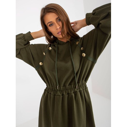Suknelė-RV-SK-8336.12P-khaki