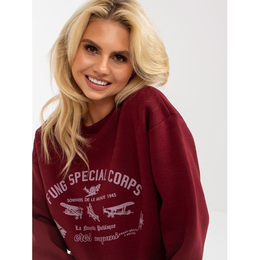 Megztinis-FA-BL-8138.23-bordo