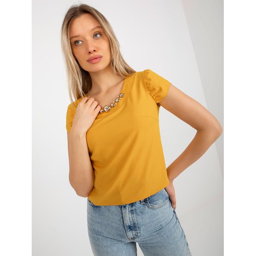 Palaidinė-LK-BZ-505783-1,42P-tamsiai geltona