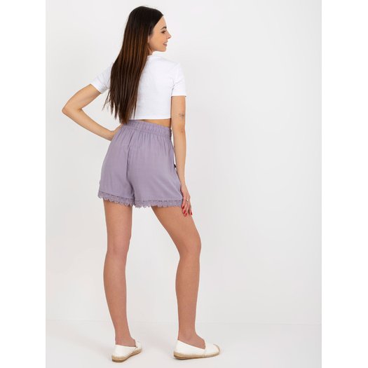 Šortai – D73760M62233KB – Šviesiai violetiniai