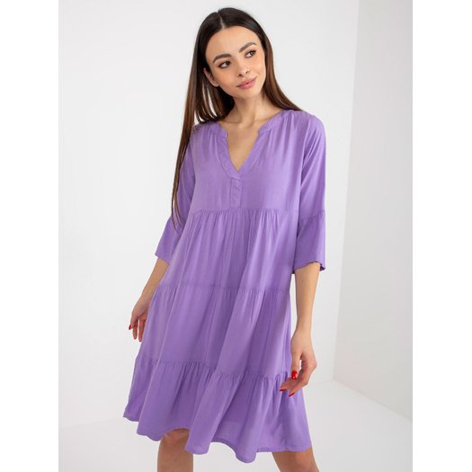 Suknelė - D73761M30214B - violetinė 10
