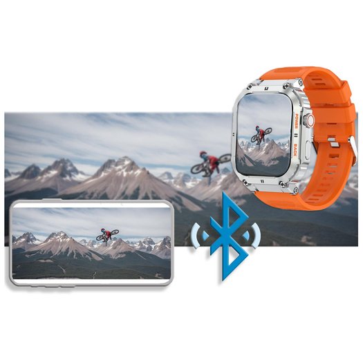 Išmanusis laikrodis vyrams Gravity GT6-4 - Skambinimo funkcija, MONITOR SNU (sg020d)