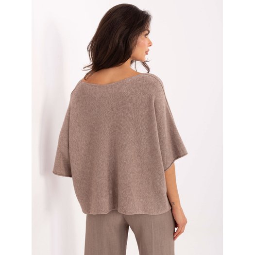 Sweter-IT-SW-2202.52-ciemny bezowy 1